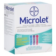 Produktabbildung: Microlet Lanzetten Farbig 200 St
