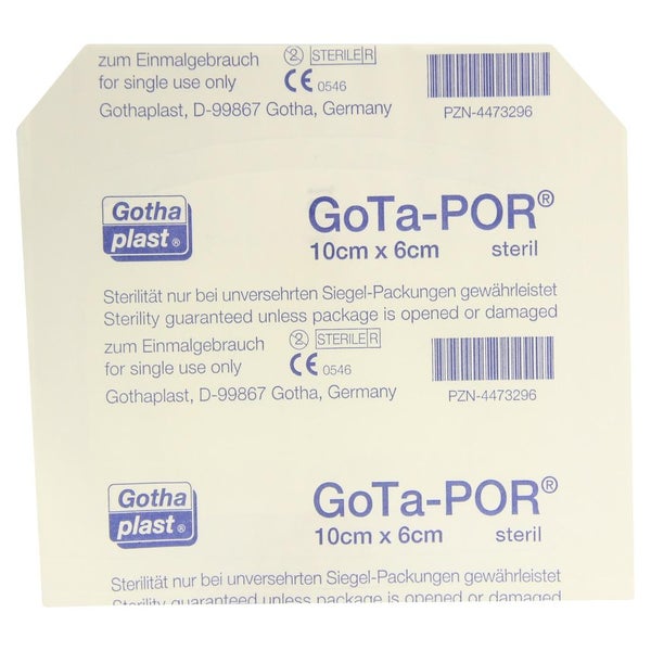 Gota-por Wundpflaster Steril 60x100 mm 1 St