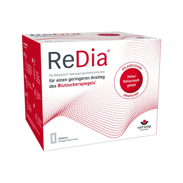 ReDia – Der pflanzliche Ballaststoff-Drink 30X12 g