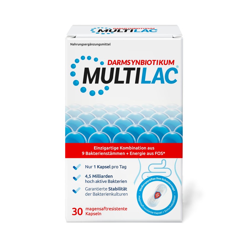 Multilac Darmsynbiotikum 30 St