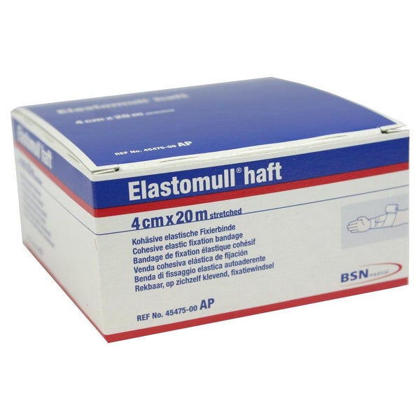 Elastomull haft 4 cmx20 m 45475 Fixierbinde 1 St