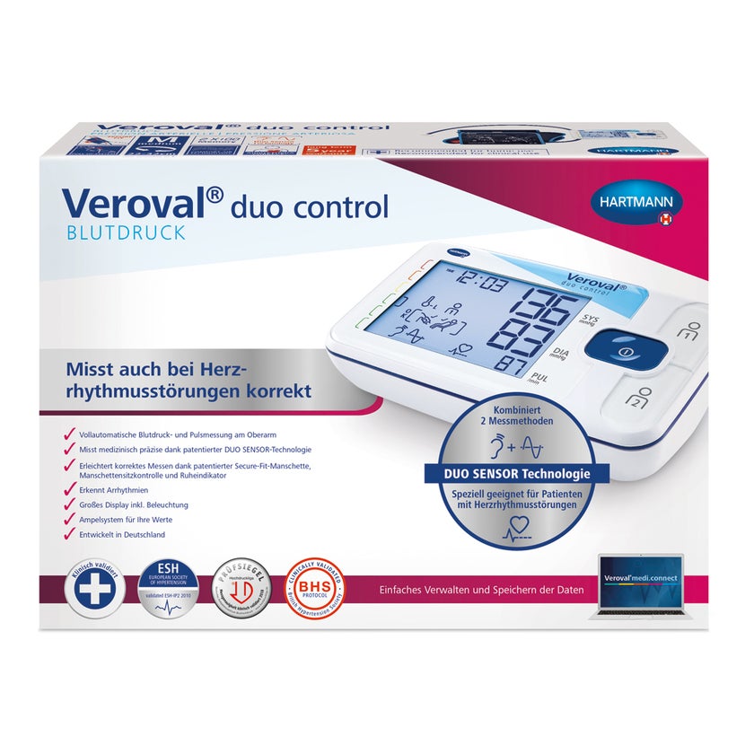 Veroval duo Control Oberarm-Blutdruckmessgerät 1 St