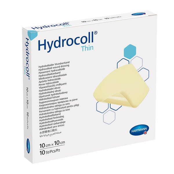 Hydrocoll thin 10 x 10 cm 10 St
