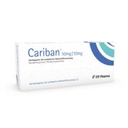 CARIBAN 10 mg/10 mg Hartk.m.veränd.Wirkst.-Frs. 48 St