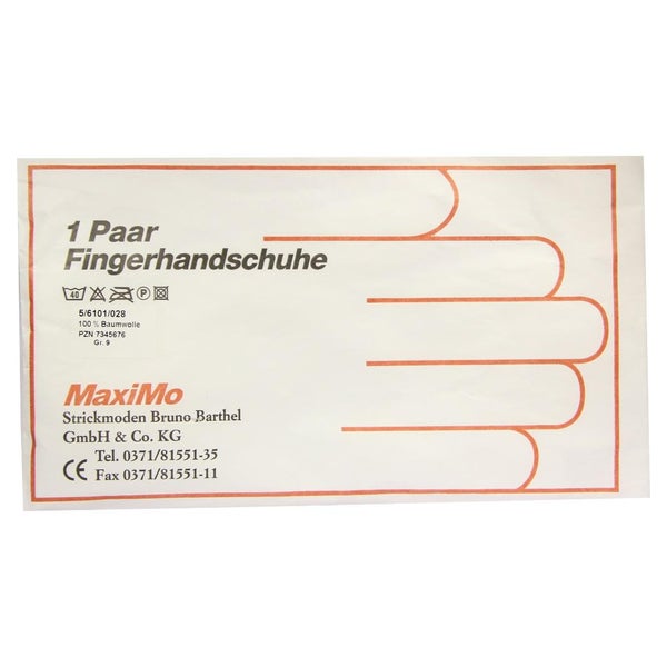 Handschuhe Baumwolle Gr.9 stärk.Material 2 St