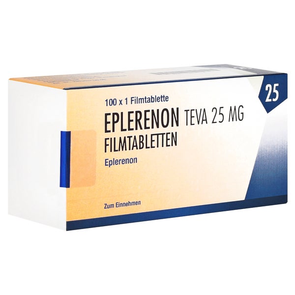 Eplerenon Teva 25 mg Filmtabletten 100 St