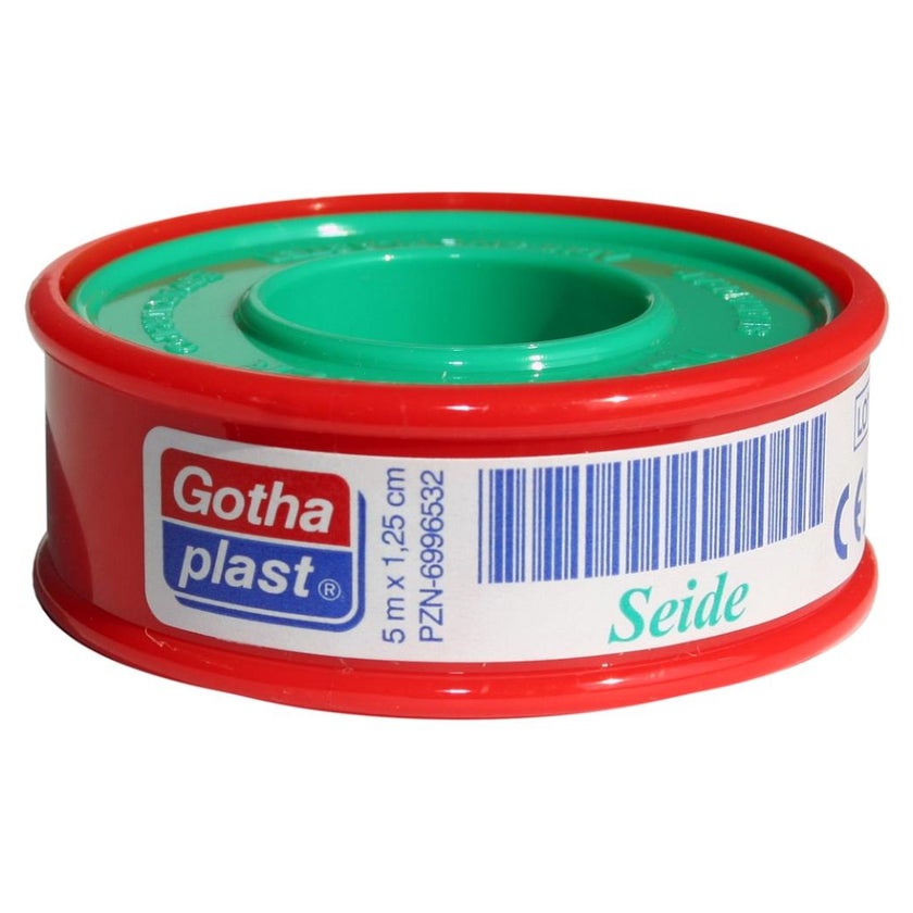 Gotha SILK Heftpflaster seide 1,25cmx5m 1 St