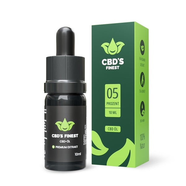 CBD S Finest CBD-Öl 5% 10 ml 10 ml