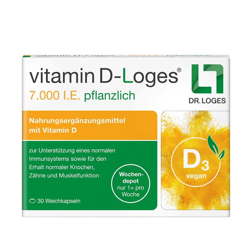 vitamin D-Loges® 7.000 I.E. pflanzlich 30 St