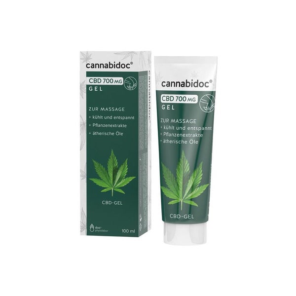 doc cannabidoc CBD  GEL zur Massage 100 ml