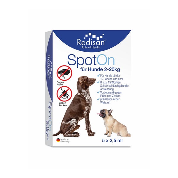 Redisan Spot-On Hunde 5X2,5 ml