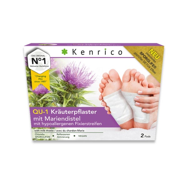 QU-1 Kräuterpflaster mit Mariendistel 2 St