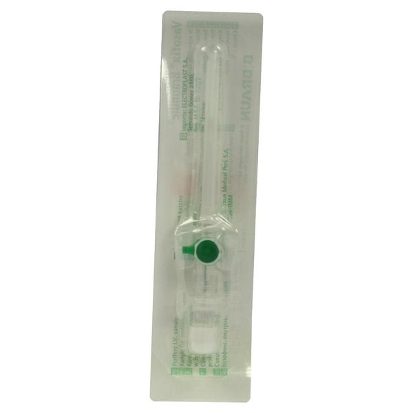 Vasofix Braunüle grün/weiß 18 G 33 mm 1 St