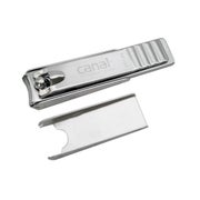 Nagelknipser mit Auffangschale vernickelt, 6 cm 1 St