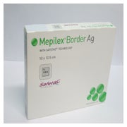Mepilex Border Ag Schaumverb.10x12,5 cm 5 St
