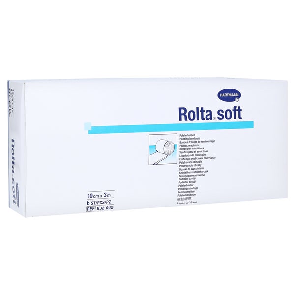Rolta soft Synth.-wattebinde 10 cmx3 m 6 St
