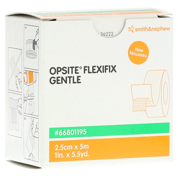 Opsite Flexifix Gentle 2,5 cmx5 m Verban 1 St