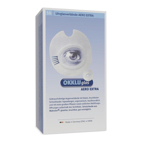 Okkluglas Aero Extra Verband 50 St