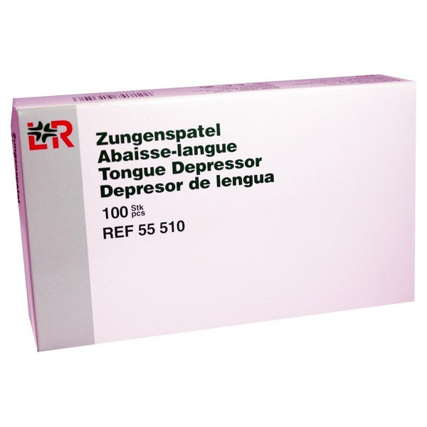 Zungenspatel aus Holz 100 St