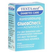 Produktabbildung: Testamed Glucocheck Advance Kontrolllösu 4 ml