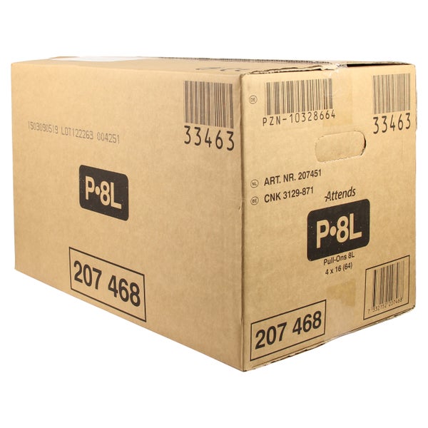Attends Pull-Ons 8 Large, 100-140 cm Hüftumfang 4X16 St