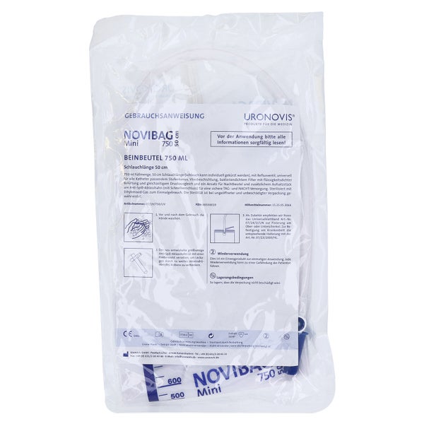 Beinbeutel 750 ml 50 cm NRV steril 1 St