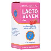 Lacto Seven Chew Laktose-/gluten-/zuckerfrei Kta 50 St