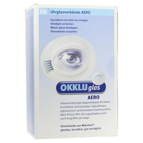 Okkluglas Aero Uhrglasverband 50 St