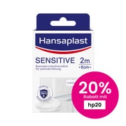 Hansaplast Sensitive Pflaster 2m x 6cm 1 St