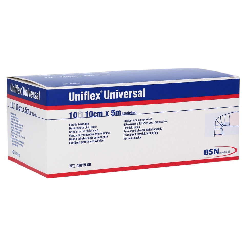 UNIFLEX Universal Binden 10 cmx5 m Zellglas weiß | medpex