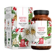 Vitamin C Komplex aus Camu Camu, Hagebutte & Acerola - BEERENKÖNIG - 180 vegane Kapseln - NATURTREU® 180 St