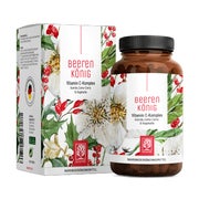 Vitamin C Komplex aus Camu Camu, Hagebutte & Acerola - BEERENKÖNIG - 180 vegane Kapseln - NATURTREU® 180 St