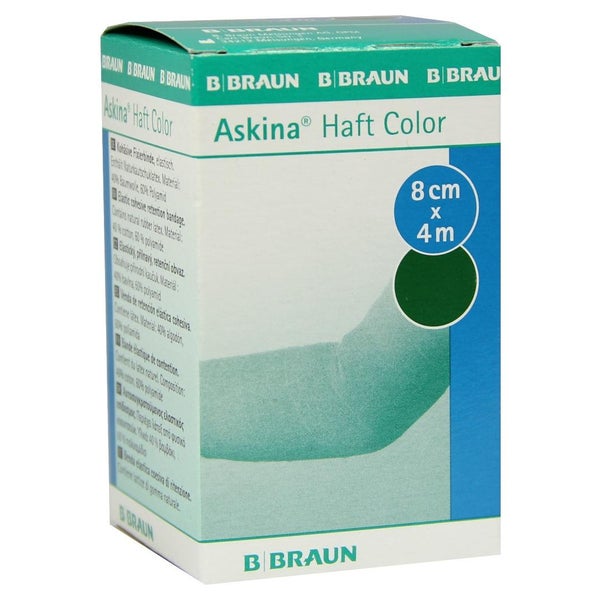 Askina Haftbinde Color 8 cmx4 m grün 1 St