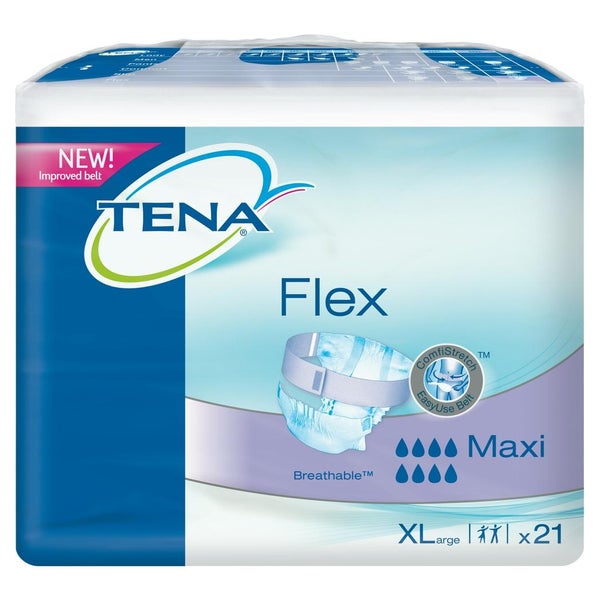 TENA ProSkin Flex Maxi Inkontinenzvorlage mit Hüftbund XL, 21 Stück 21 St