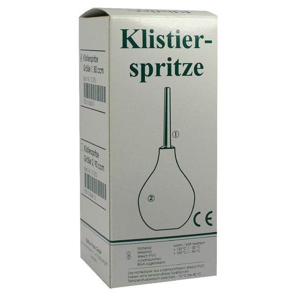 Klistierspritze Gr.1 Birnf.m.kan.80 g 1 St