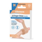 Lifemed Fingerpflaster atmungsaktiv Wundversorgung Gelenkbereiche 10 St