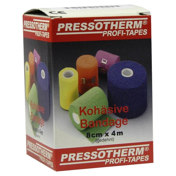 Pressotherm Kohäsive Bandage 8 cmx4 m bl 1 St