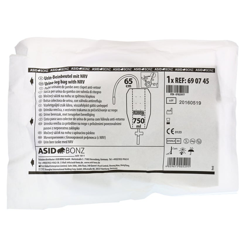 UROSID 3 K Urin-Beinbeutel, steril 1 St