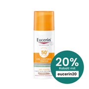Produktabbildung: Eucerin Sun Oil Control tinted Creme LSF 50 ml