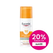Produktabbildung: Eucerin Sun Oil Control tinted Creme LSF 50 ml