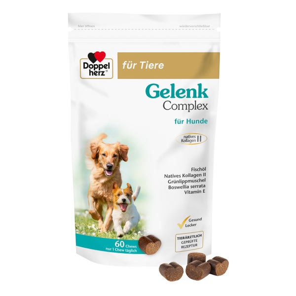 Doppelherz für Tiere Gelenk Complex Hunde 60 St