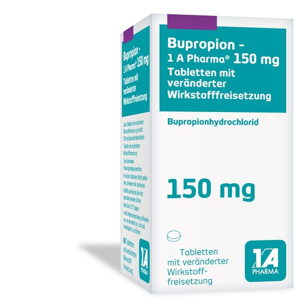 BUPROPION-1A Pharma 150 mg 90 St