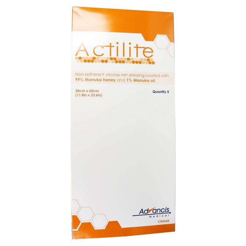 Actilite 30x60 cm Honig Wundauflage 5 St