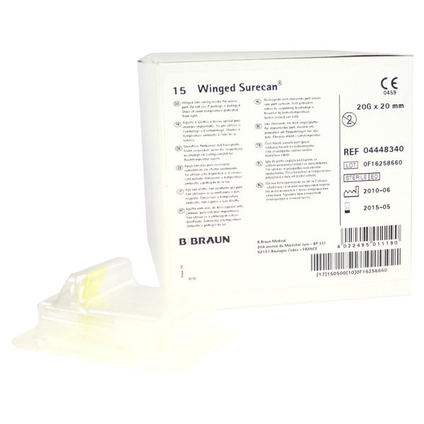 Surecan Portkanüle 20 Gx20 mm m.Wings 1 St