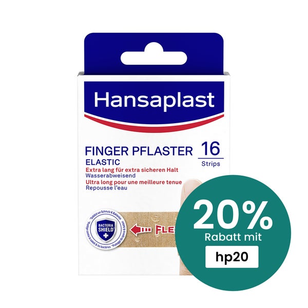 Hansaplast Elastic Finger Pflasterstrips 16 St