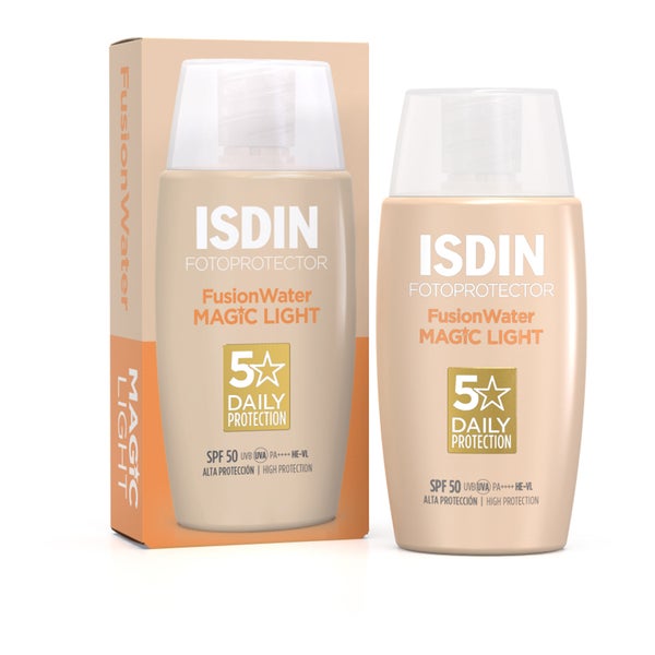ISDIN FusionWater Color light getönte Sonnencreme LSF 50 50 ml