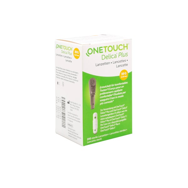 ONE Touch Delica Plus Nadellanzetten 200 St