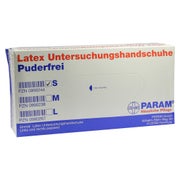 Produktabbildung: Handschuhe Einmal Latex puderfrei S 100 St