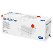Hartmann Idealbinden ohne Verbandklammer 10 Stück - 8 cm x 5 m / Packung = 10 Stück, lose 10 St