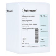 Produktabbildung: Vlieskompressen Unsteril 10x10 cm 6lagig 100 St